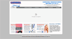 Desktop Screenshot of carymmsa.com